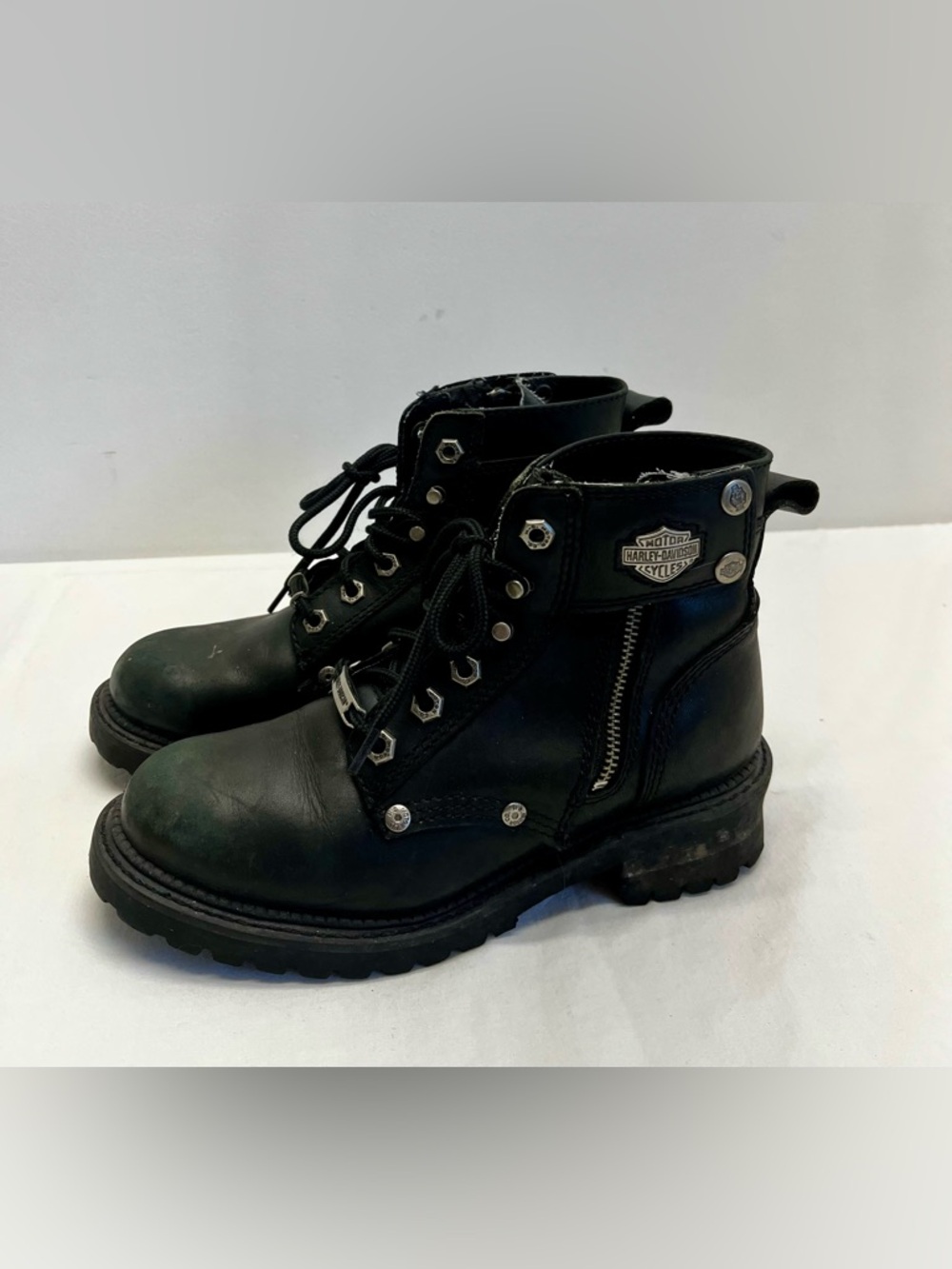 Harley-Davidson leather boots